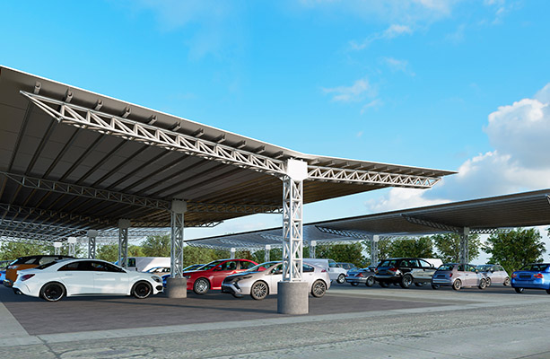 Carport Solar Installation
